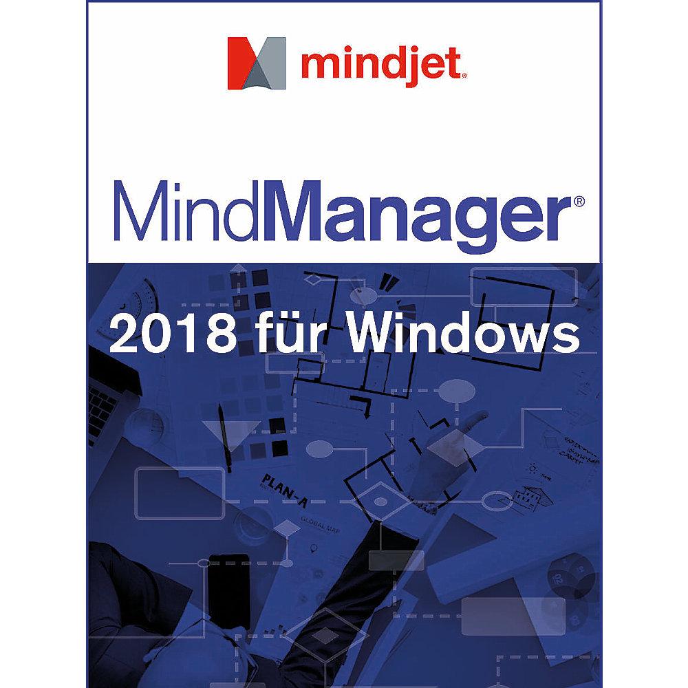 Mindjet MindManager Single 2018 Win 1User, 1 Jahr Abonnement Lizenz