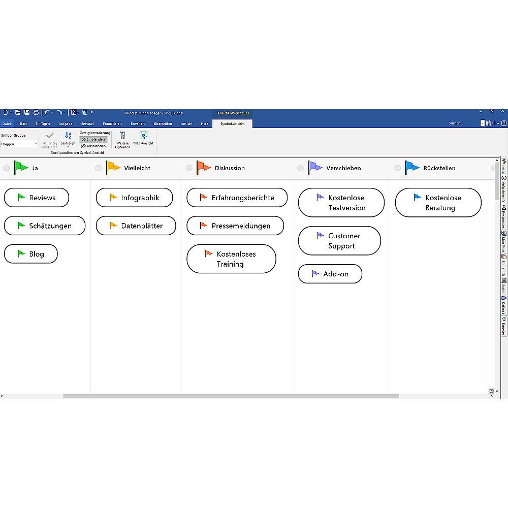 Mindjet MindManager Single 2019/11 Win/Mac Kauflizenz 1 User - EDU Studenten