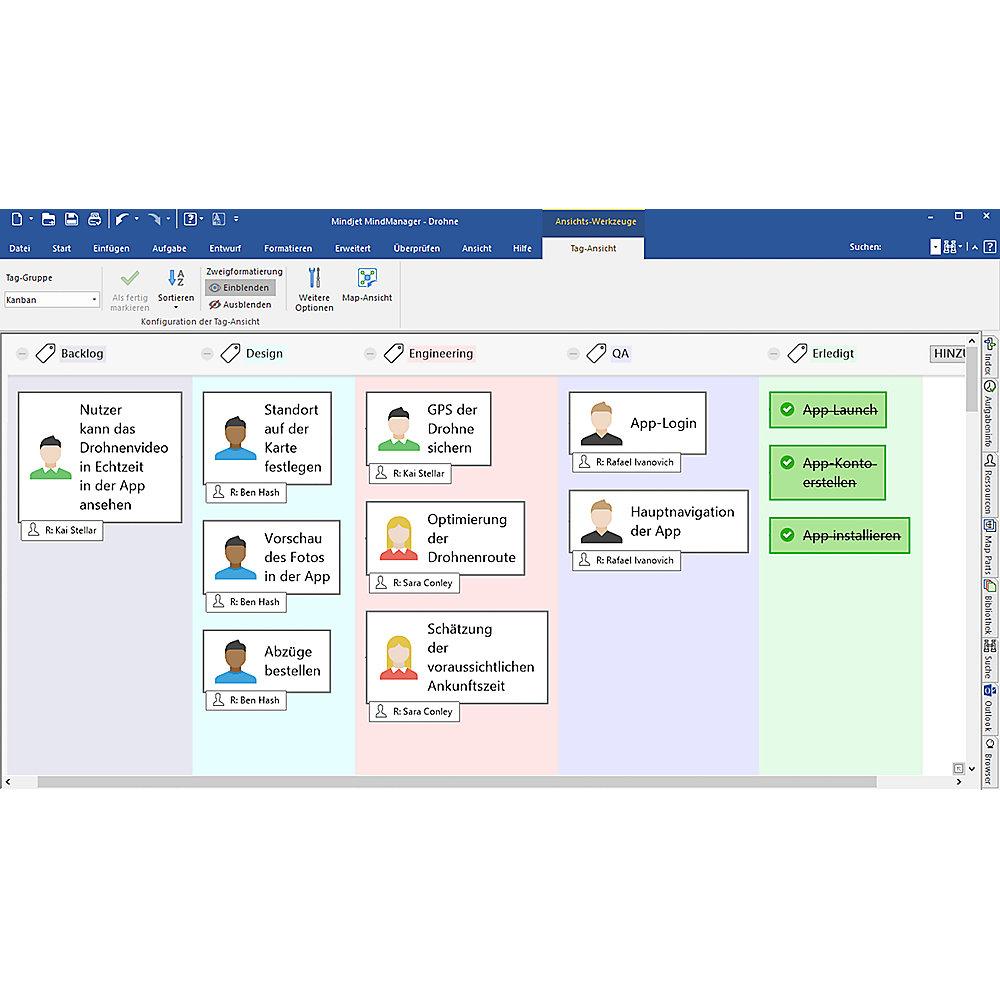 Mindjet MindManager Single 2019/11 Win/Mac Kauflizenz 1 User - EDU Studenten, Mindjet, MindManager, Single, 2019/11, Win/Mac, Kauflizenz, 1, User, EDU, Studenten