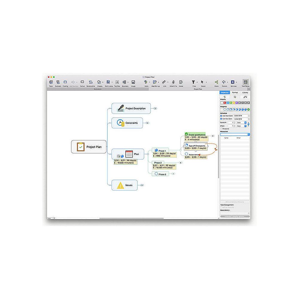 Mindjet MindManager V11 für Mac Kauflizenz 1User ESD