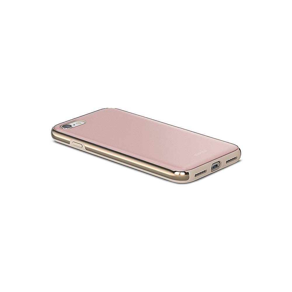 Moshi iGlaze Schutzhülle für iPhone 7/8 Taupe Pink 99MO088305