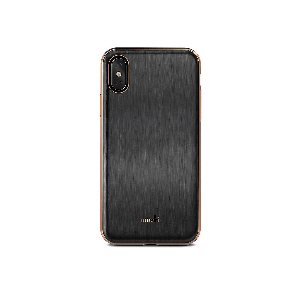 Moshi iGlaze Schutzhülle für iPhone X Imperial Black 99MO101001, Moshi, iGlaze, Schutzhülle, iPhone, X, Imperial, Black, 99MO101001