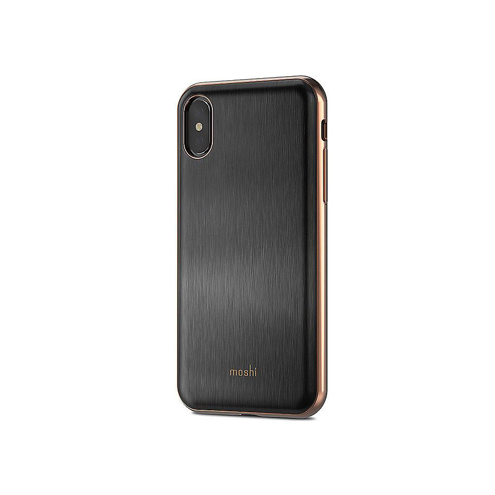 Moshi iGlaze Schutzhülle für iPhone X Imperial Black 99MO101001, Moshi, iGlaze, Schutzhülle, iPhone, X, Imperial, Black, 99MO101001