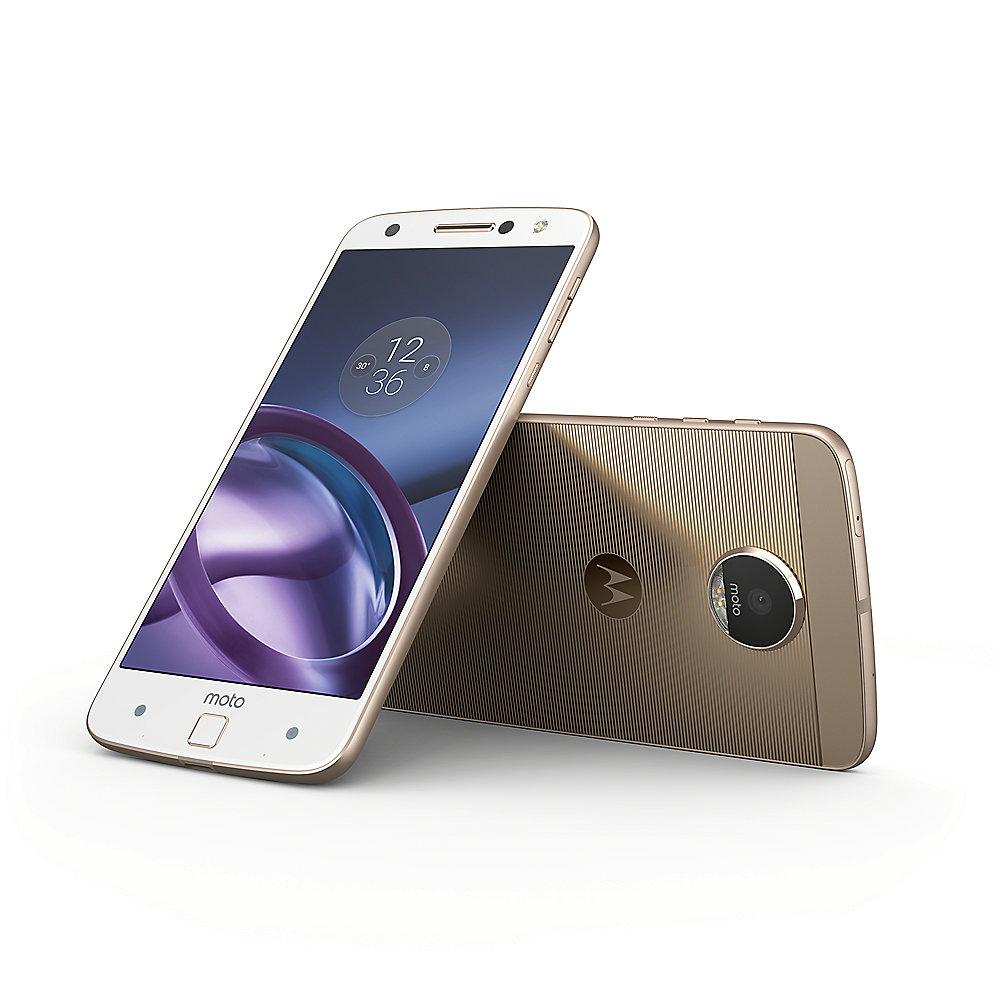 Moto Z 32GB Weiß Gold Android™ Smartphone, Moto, Z, 32GB, Weiß, Gold, Android™, Smartphone