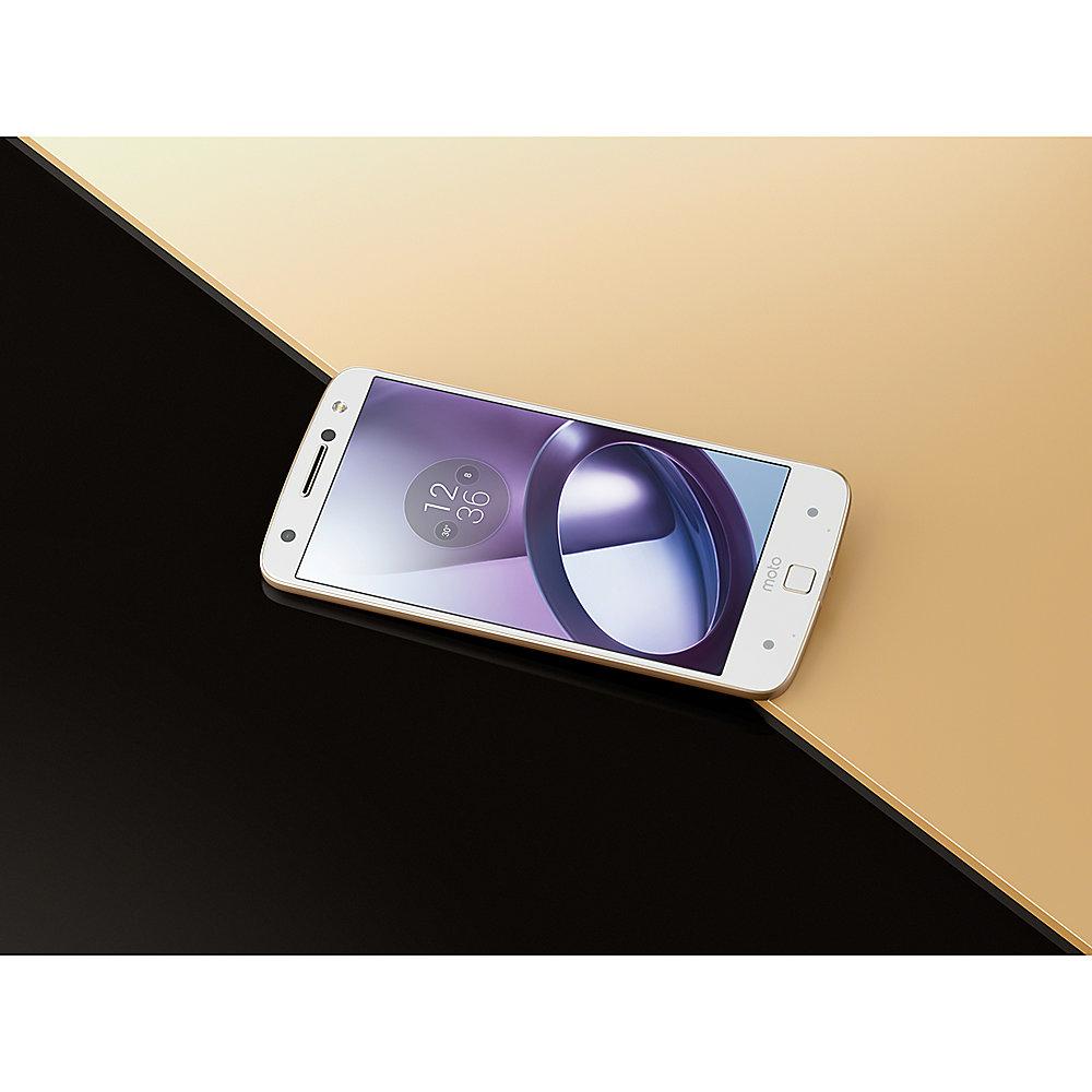 Moto Z 32GB Weiß Gold Android™ Smartphone, Moto, Z, 32GB, Weiß, Gold, Android™, Smartphone