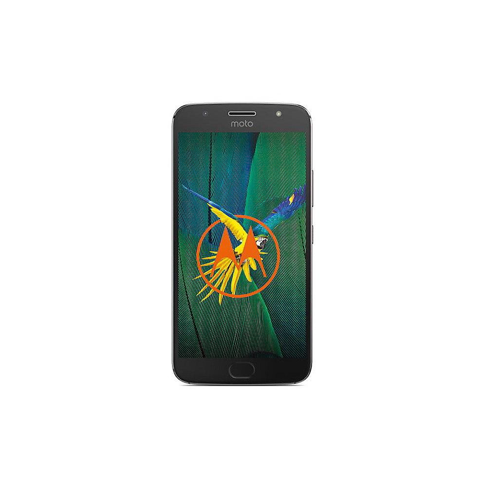 Motorola Moto G5s Plus grau Android 7.1 Smartphone