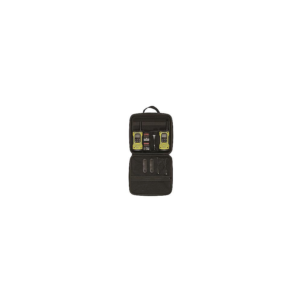 Motorola TLKR T92H2O Two-Way Radio - PMR - 8 Kanäle, gelb Doppelpack Koffer, Motorola, TLKR, T92H2O, Two-Way, Radio, PMR, 8, Kanäle, gelb, Doppelpack, Koffer