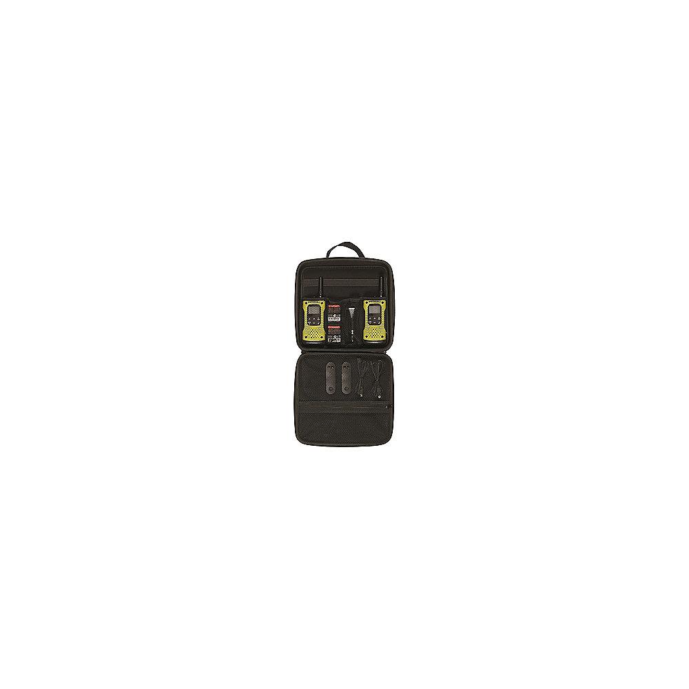 Motorola TLKR T92H2O Two-Way Radio - PMR - 8 Kanäle, gelb Doppelpack Koffer