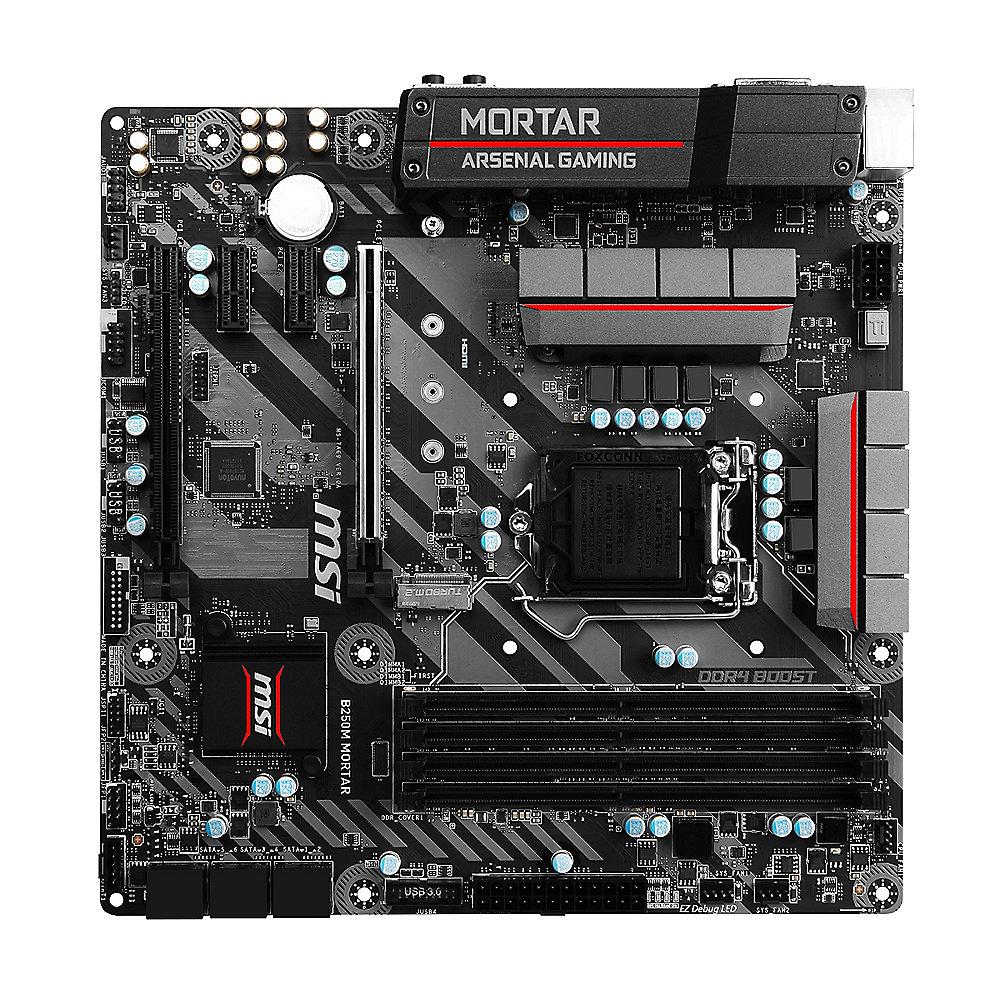 MSI B250M Mortar mATX Mainboard Sockel 1151 (Kabylake)