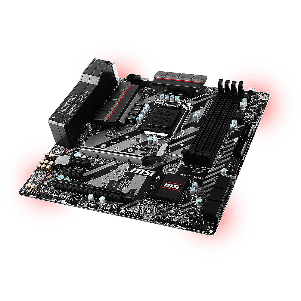 MSI B250M Mortar mATX Mainboard Sockel 1151 (Kabylake)