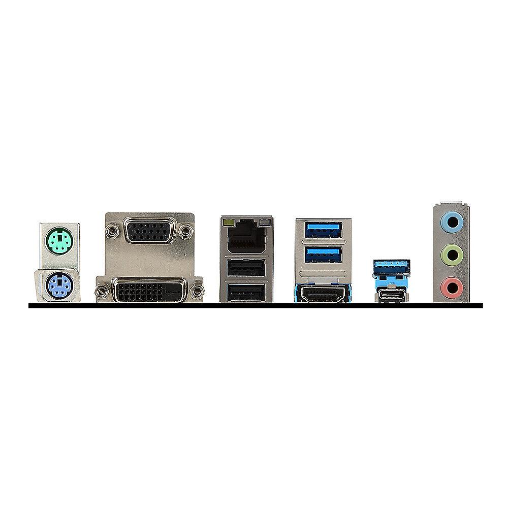 MSI B250M PRO-VDH mATX Mainboard Sockel 1151 (Kabylake) *ohne Blende*