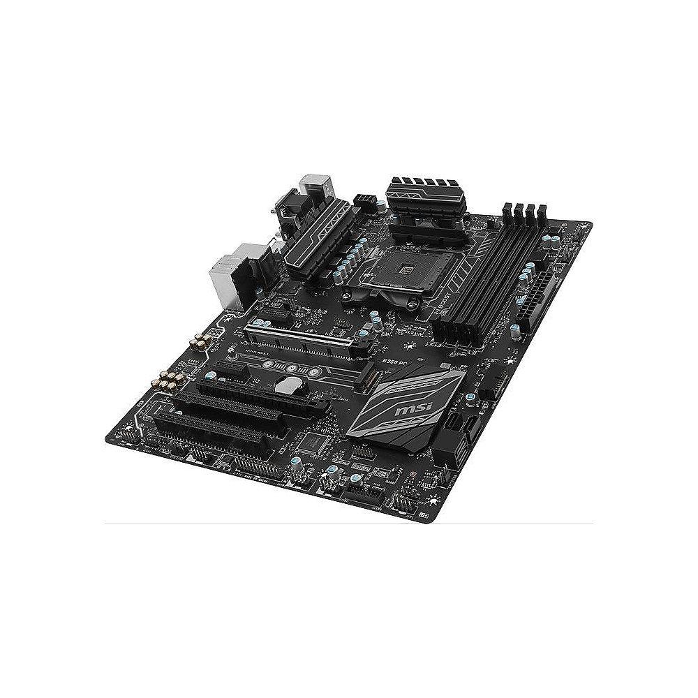 MSI B350 PC Mate SATA600/R/M.2/USB3.1 (Gen1) ATX Mainboard Sockel AM4