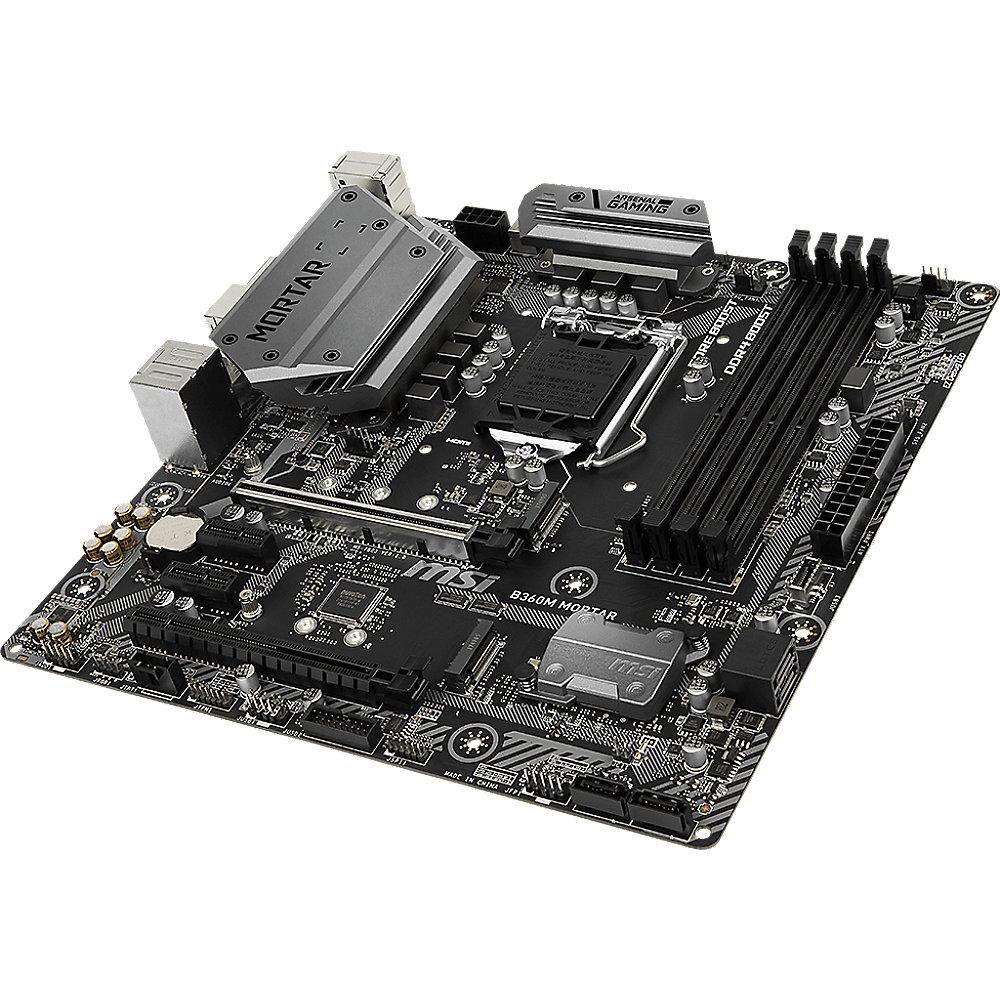 MSI B360M Mortar mATX Mainboard Sockel 1151 (Coffee Lake)