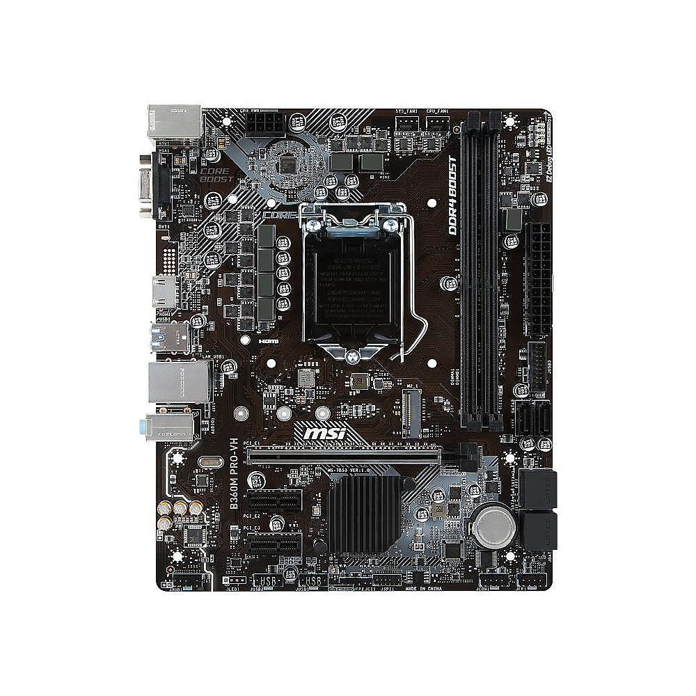 MSI B360M PRO-VH mATX Mainboard Sockel 1151 (Coffee Lake)