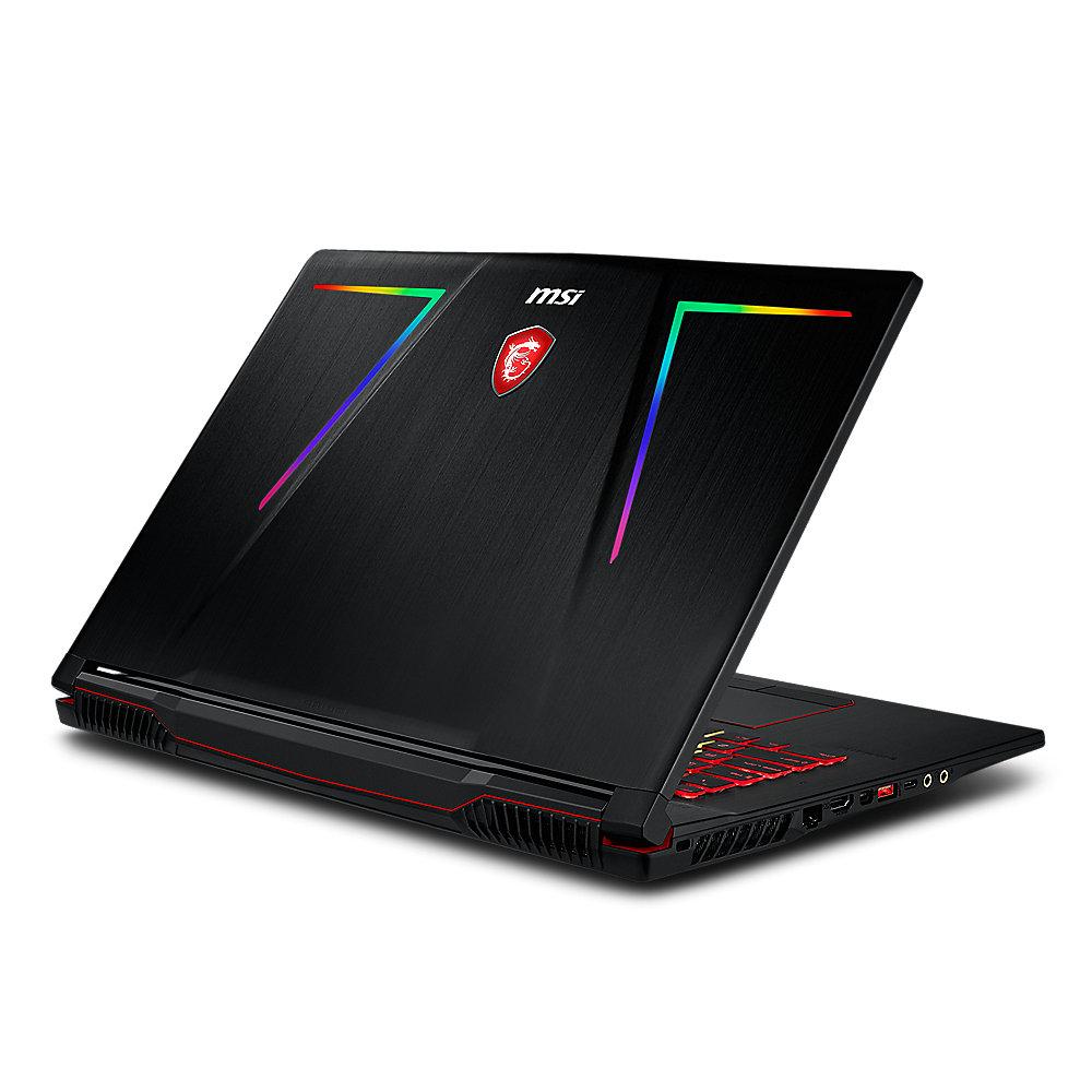 MSI GE73 8RE-010 Raider RGB  17,3"FHD i7-8750H 16GB/1TB 256GB SSD GTX1060 Win10