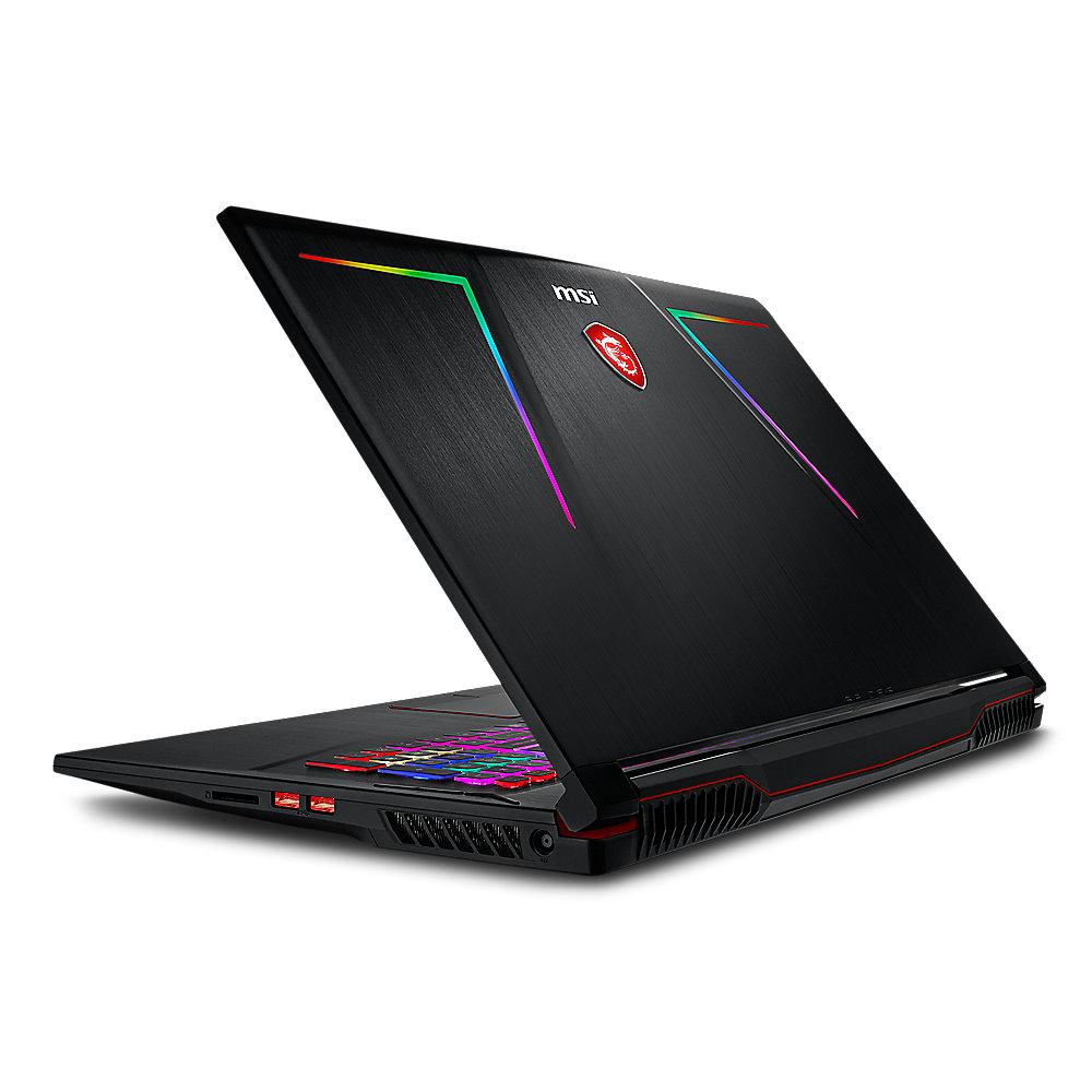 MSI GE73 8RF-215 Raider RGB 17,3"FHD i7-8750H 16GB/1TB 128GB SSD GTX1070 DOS
