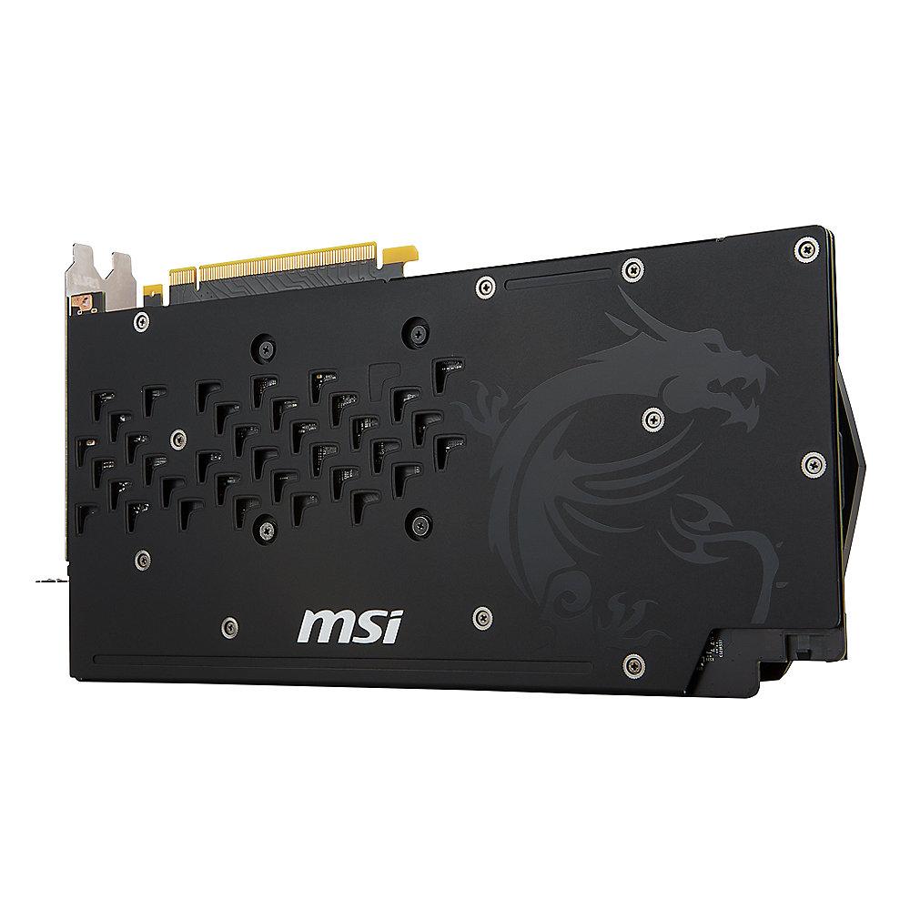 MSI GeForce GTX 1060 Gaming X 6G TwinFrozr VI 6GB GDDR5 Grafikkarte DVI/HDMI/DP