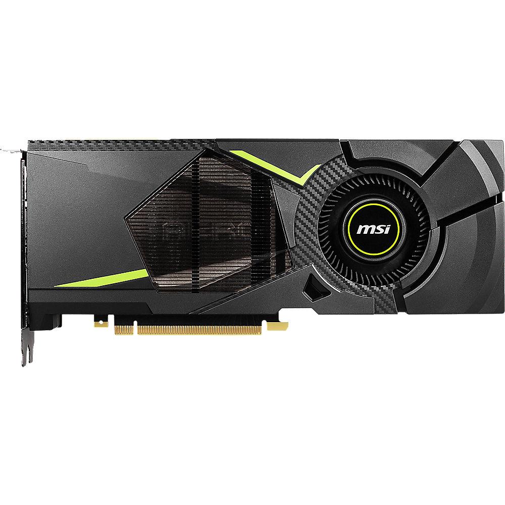 MSI GeForce RTX 2070 Aero 8GB GDDR6 Grafikkarte 3xDP/HDMI/USB-C