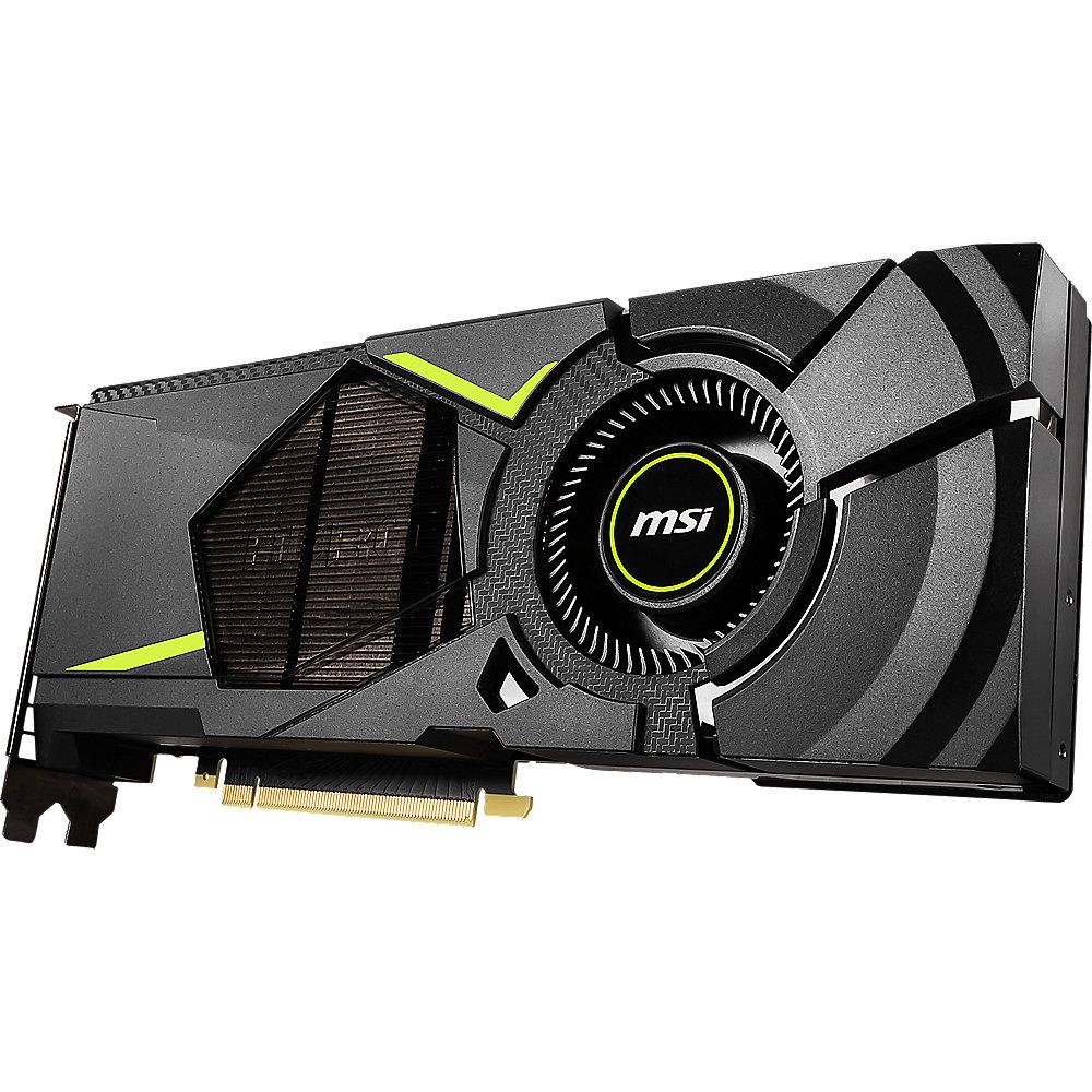 MSI GeForce RTX 2070 Aero 8GB GDDR6 Grafikkarte 3xDP/HDMI/USB-C