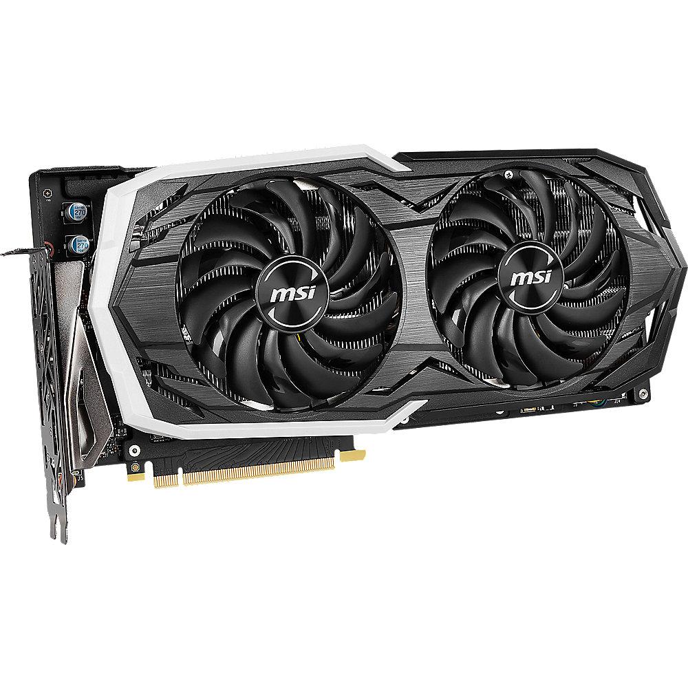 MSI GeForce RTX 2070 Armor 8GB GDDR6 Grafikkarte 3xDP/HDMI/USB-C