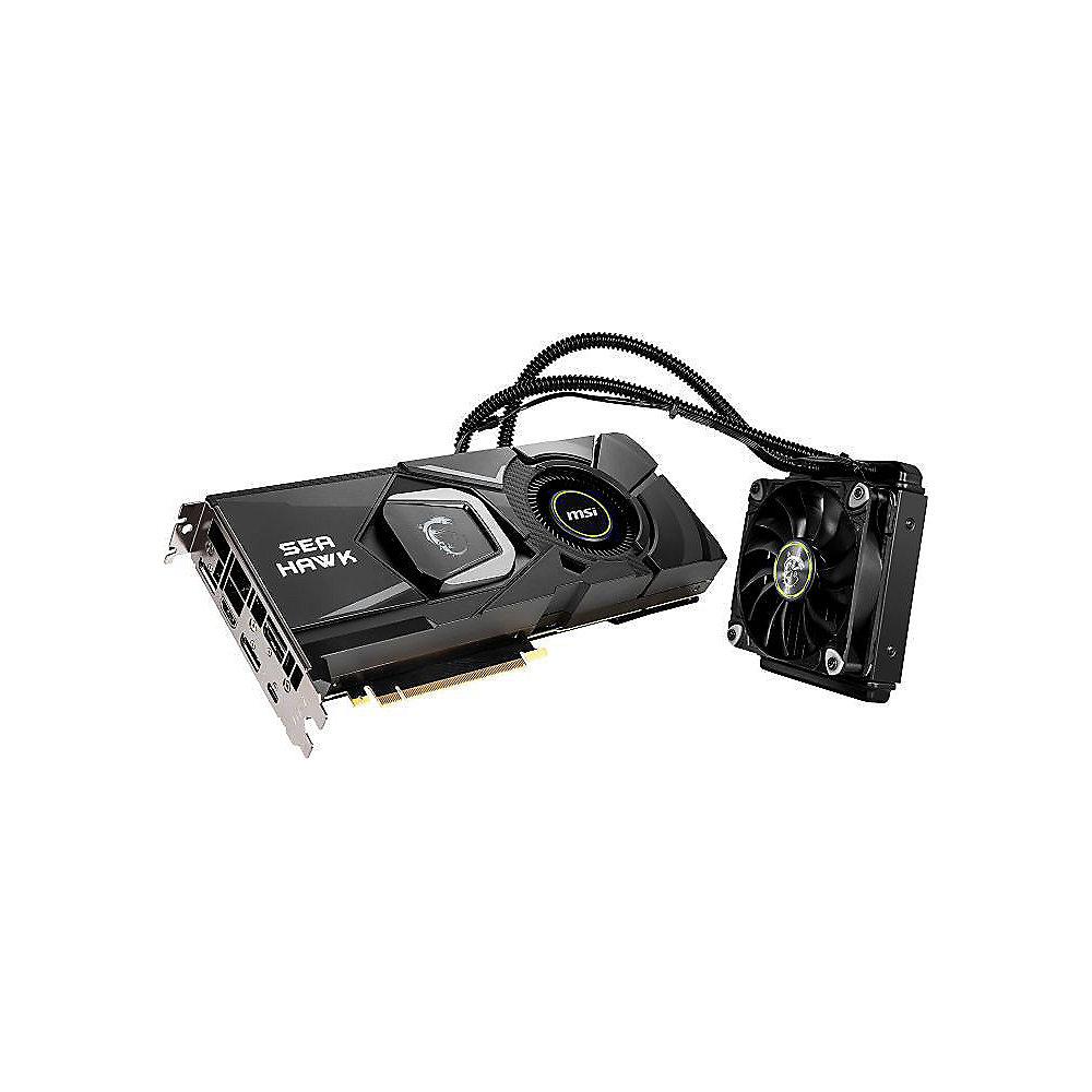 MSI GeForce RTX 2080Ti Sea Hawk X 11GB GDDR6 Grafikkarte 3xDP/HDMI/USB (TypC)