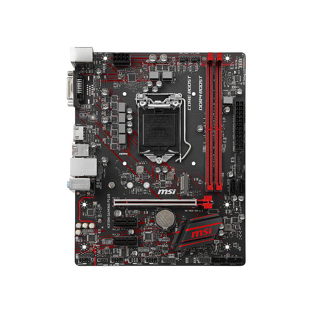 MSI H310M Gaming Plus mATX Mainboard Sockel 1151v2 (Coffee Lake)