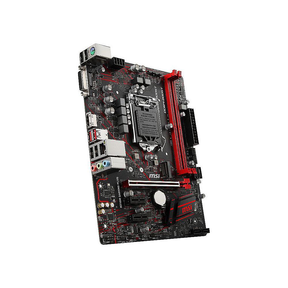 MSI H310M Gaming Plus mATX Mainboard Sockel 1151v2 (Coffee Lake)