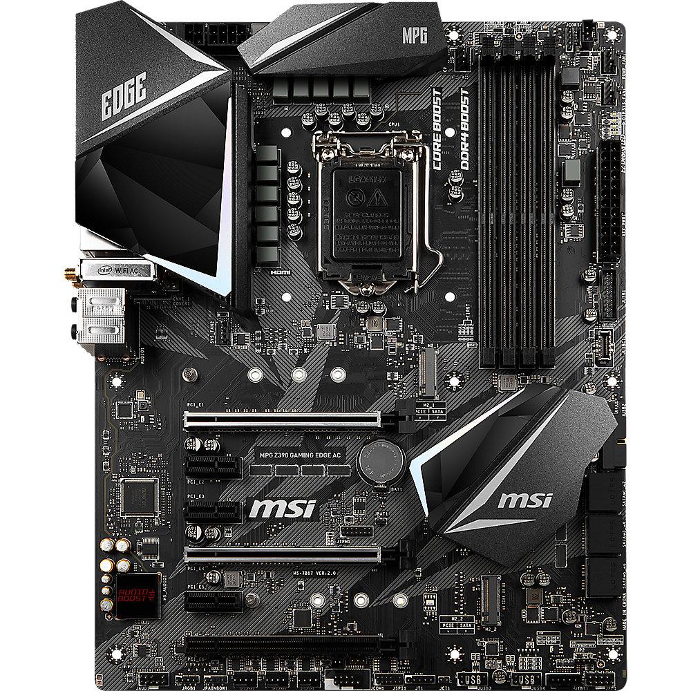 MSI MPG Z390 Gaming Edge AC ATX Mainboard Sockel 1151