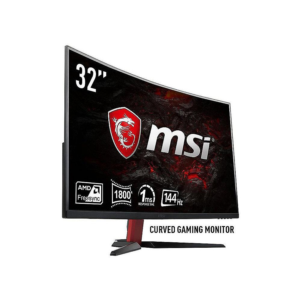 MSI Optix AG32C-3086 31,5" (80cm) FHD curved Gaming-Monitor FreeSync 165Hz 1ms
