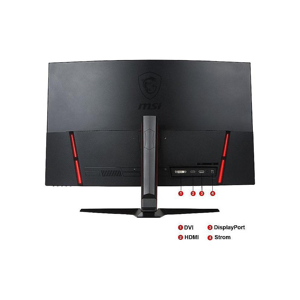 MSI Optix AG32C-3086 31,5" (80cm) FHD curved Gaming-Monitor FreeSync 165Hz 1ms