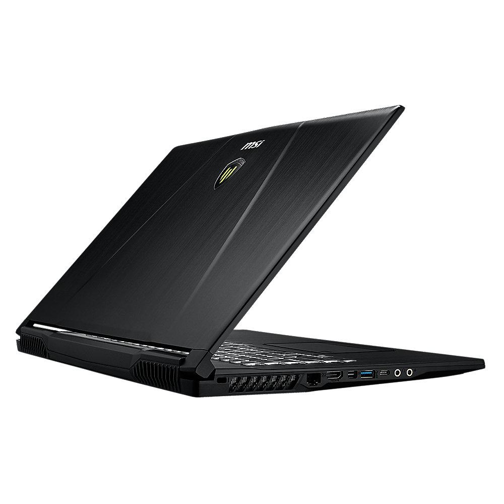 MSI WE73 8SJ-233 17,3"UHD i 7-8750H 16GB/1TB 256GB SSD Quadro P2000 W10P