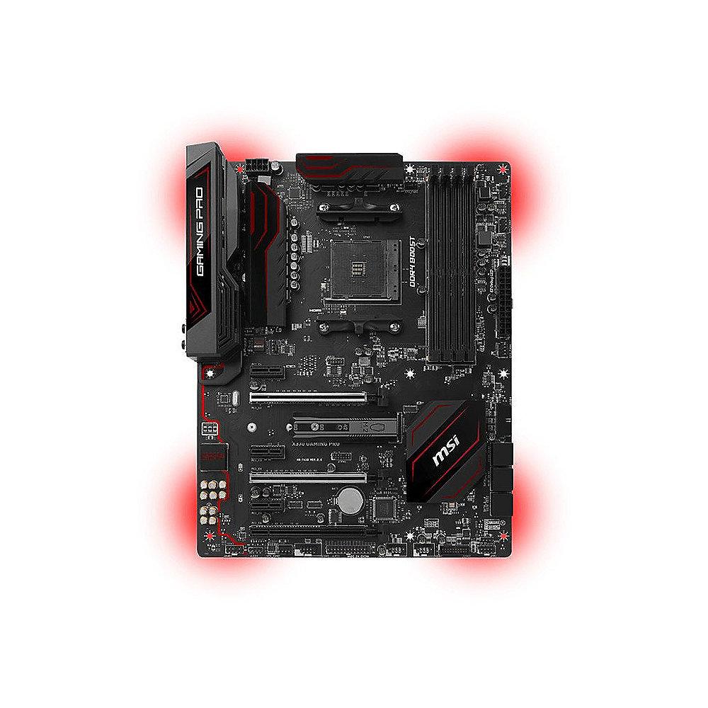 MSI X370 Gaming Pro SATA600/R/M.2/DVI/HDMI USB3.1 ATX Mainboard Sockel AM4