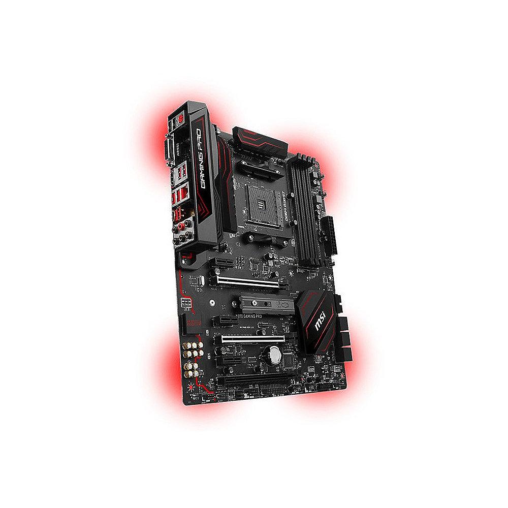 MSI X370 Gaming Pro SATA600/R/M.2/DVI/HDMI USB3.1 ATX Mainboard Sockel AM4