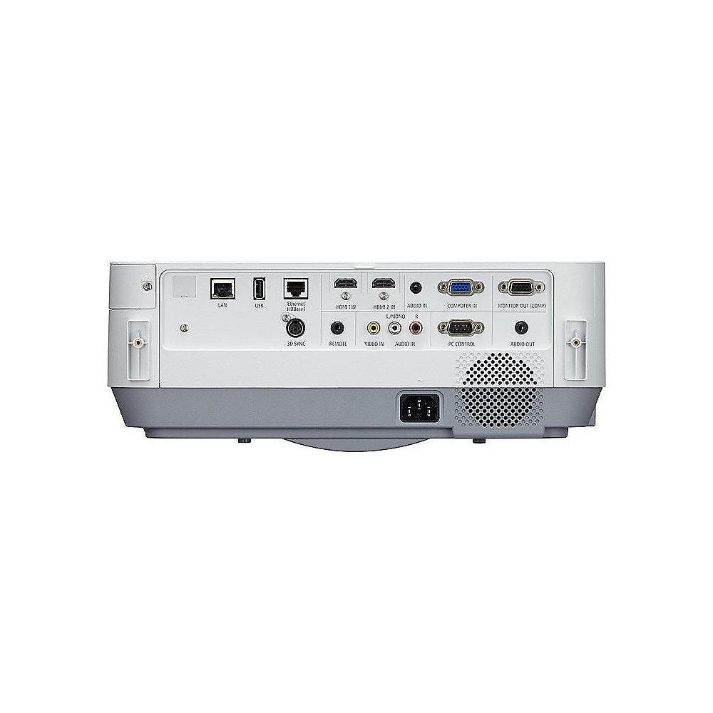 NEC P502W DLP WXGA 4000 Lumen HDMI VGA USB LAN Lens Shift