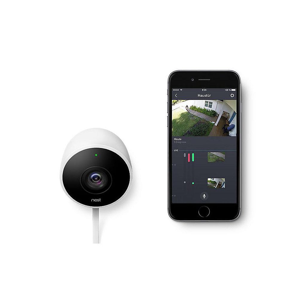 Nest Cam Outdoor 2er Pack Überwachungskamera