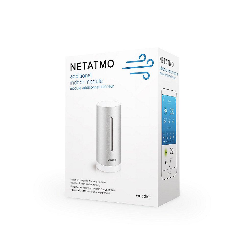 Netatmo Zusatz-Innenmodul für die Smarte Wetterstation, Netatmo, Zusatz-Innenmodul, Smarte, Wetterstation