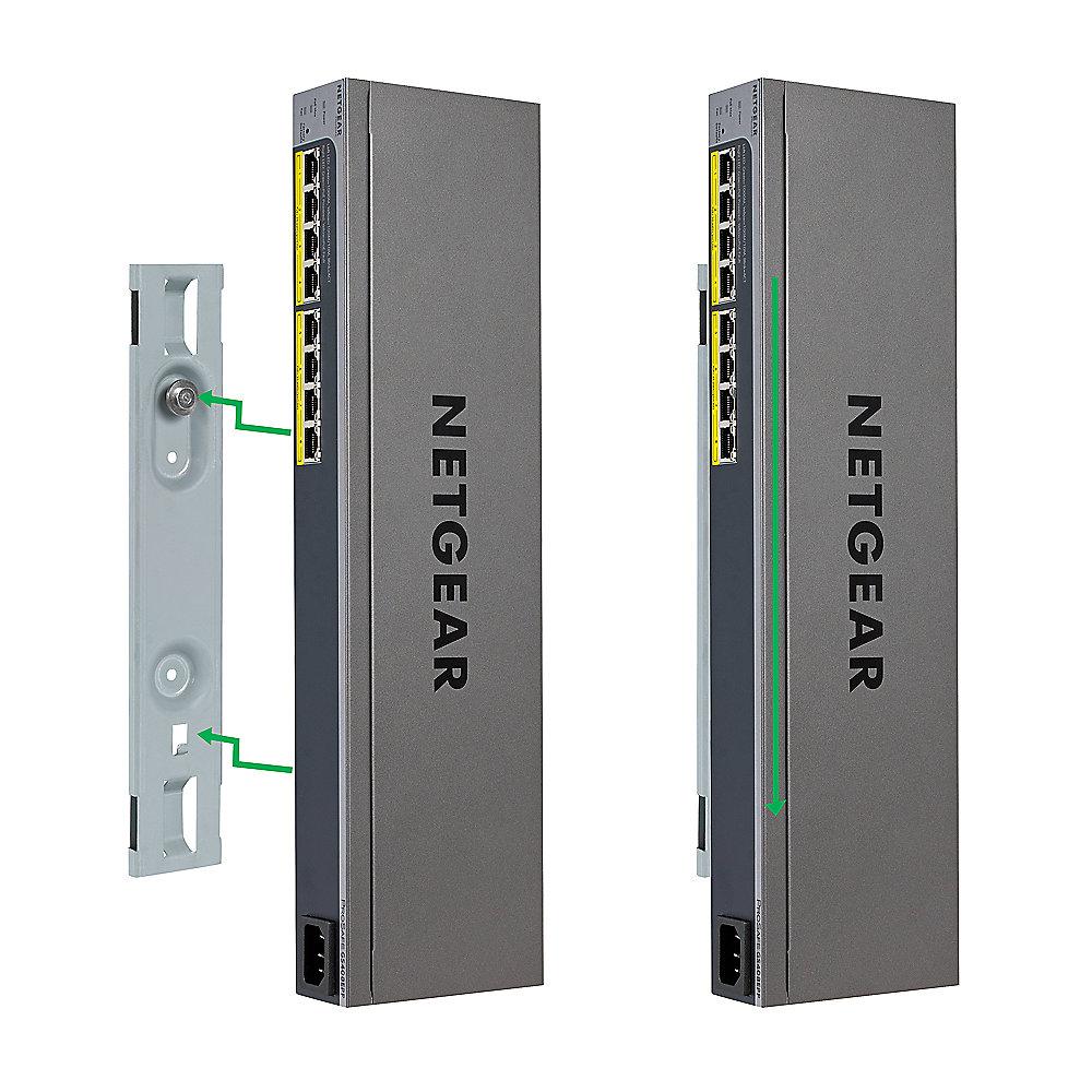 Netgear GS408EPP ProSafe 8x Gigabit Plus Easy Mount Web Switch PoE  IGMPv3