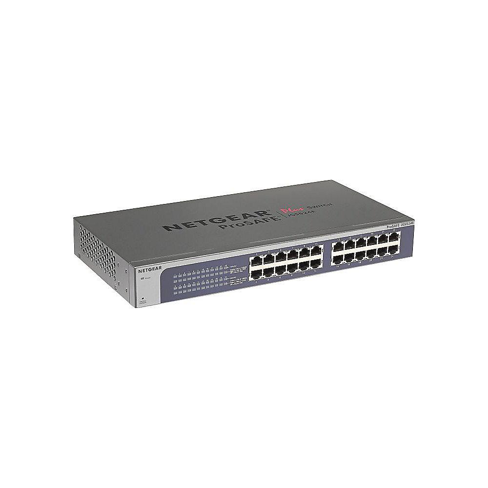 Netgear JGS524Ev2 ProSafe Plus 24Port Gigabit Ethernet Switch, Netgear, JGS524Ev2, ProSafe, Plus, 24Port, Gigabit, Ethernet, Switch