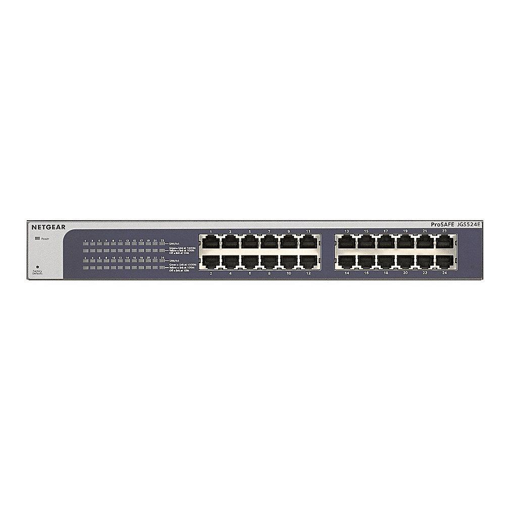 Netgear JGS524Ev2 ProSafe Plus 24Port Gigabit Ethernet Switch