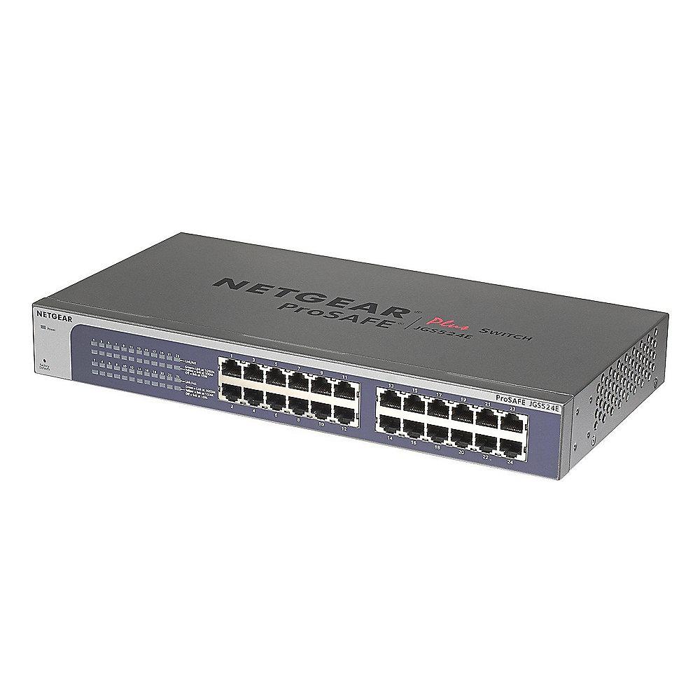 Netgear JGS524Ev2 ProSafe Plus 24Port Gigabit Ethernet Switch, Netgear, JGS524Ev2, ProSafe, Plus, 24Port, Gigabit, Ethernet, Switch