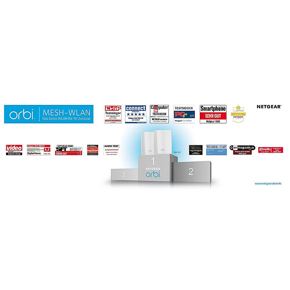 Netgear ORBI AC3000 Tri-Band WLAN System Set (Router   Satellit)