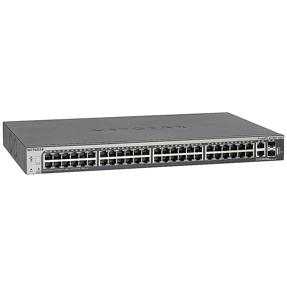 Netgear S3300-52X ProSafe Smart Gigabit Stackable Switch, Netgear, S3300-52X, ProSafe, Smart, Gigabit, Stackable, Switch