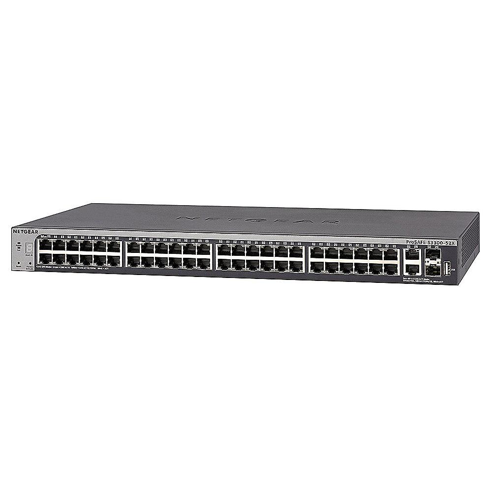 Netgear S3300-52X ProSafe Smart Gigabit Stackable Switch, Netgear, S3300-52X, ProSafe, Smart, Gigabit, Stackable, Switch