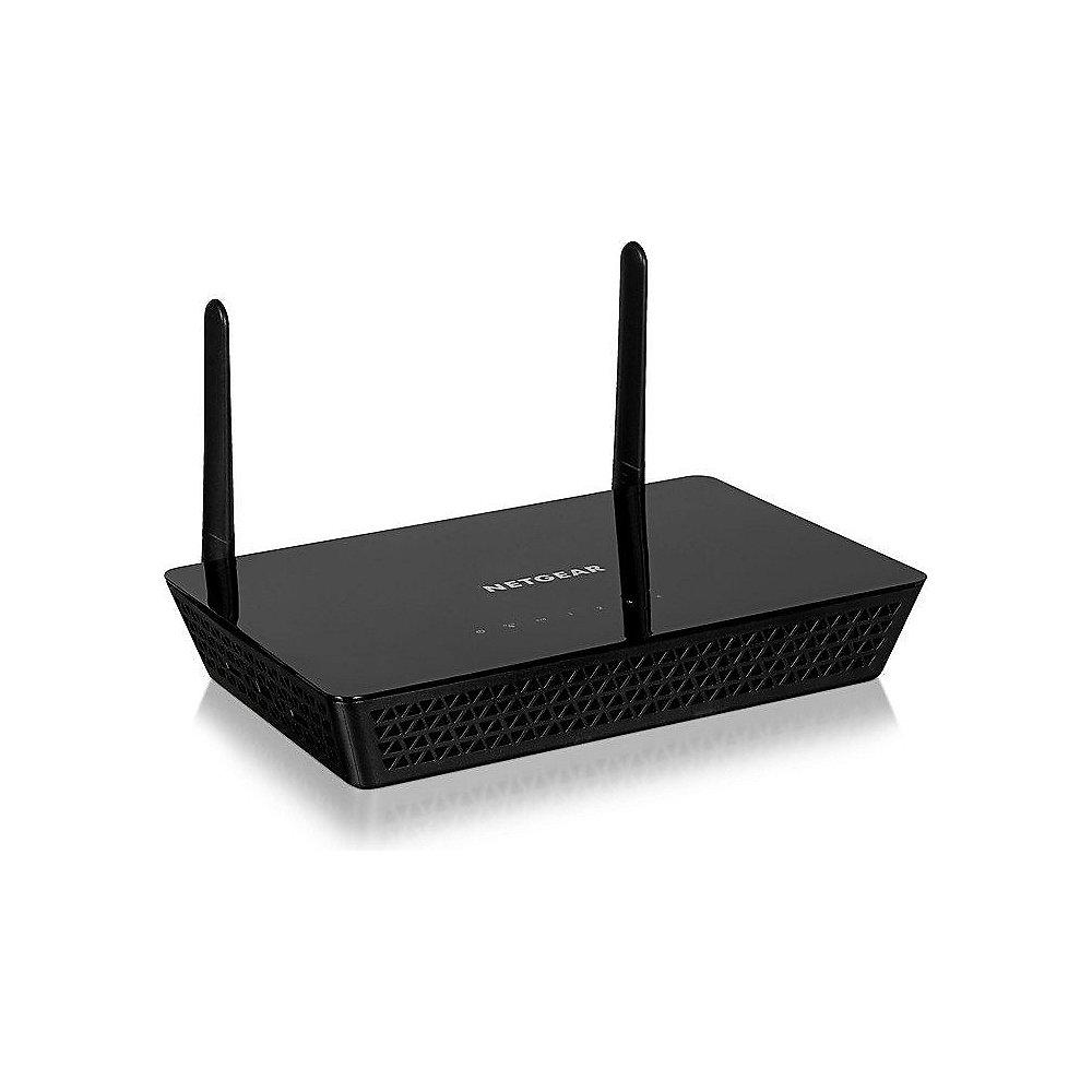 Netgear WAC104 Dual Band AC1200 WLAN Office Access Point schwarz