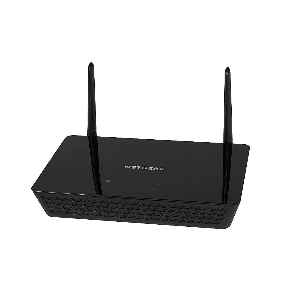 Netgear WAC104 Dual Band AC1200 WLAN Office Access Point schwarz