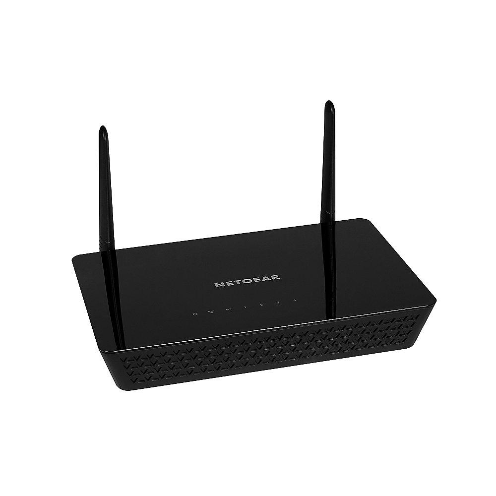 Netgear WAC104 Dual Band AC1200 WLAN Office Access Point schwarz