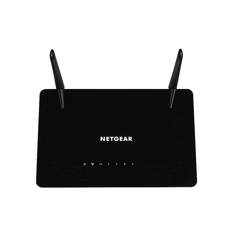 Netgear WAC104 Dual Band AC1200 WLAN Office Access Point schwarz