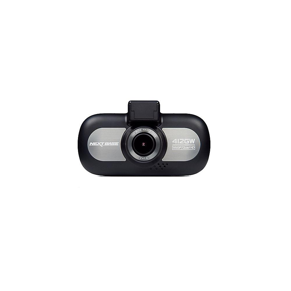 Nextbase 412GW Dash Cam G-Sensor 7,6cm Display 1440p GPS Magnethalterung WLAN