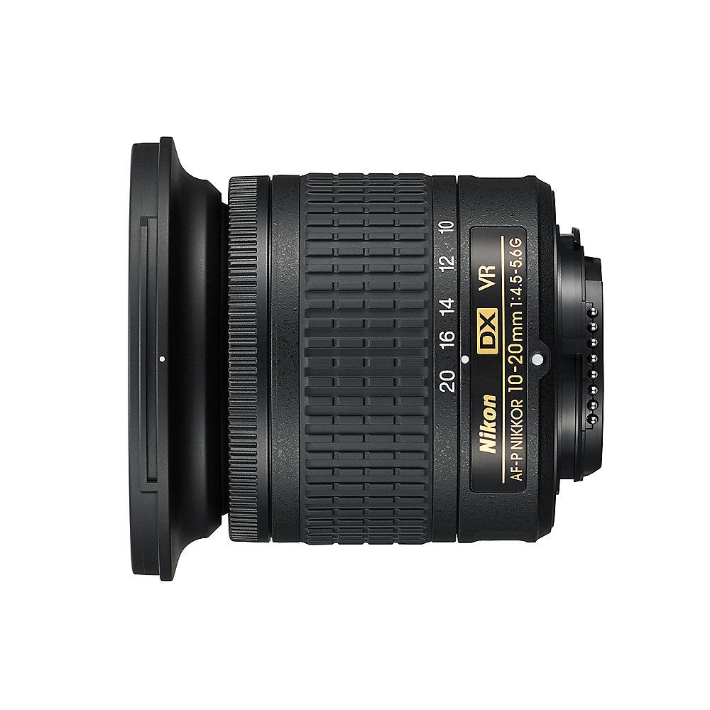 Nikon AF-P Nikkor 10-20mm f/4.5-5.6G VR Weitwinkel Zoom Objektiv, Nikon, AF-P, Nikkor, 10-20mm, f/4.5-5.6G, VR, Weitwinkel, Zoom, Objektiv