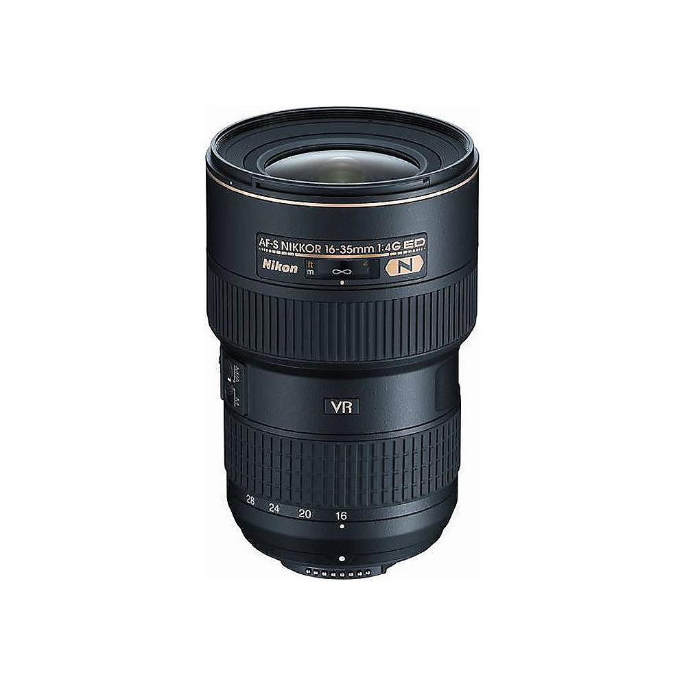 Nikon AF-S Nikkor 16-35mm f/4.0 G ED VR Weitwinkel Zoom Objektiv